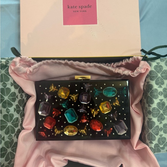 Kate Spade Sweet Treats Jeweled Resin Small Clutch.
collectors piece. - Picture 2 of 8